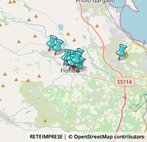 Mappa Via Ariosto, 96014 Floridia SR, Italia (1.63182)