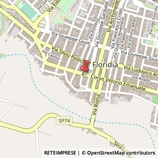 Mappa Corso Vittorio Emanuele, 278, 96014 Floridia, Siracusa (Sicilia)