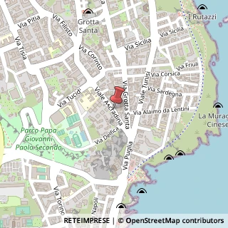 Mappa Viale Acradina, 10, 96100 Siracusa, Siracusa (Sicilia)