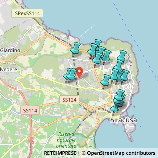 Mappa Via Professore Vittorio Guardo, 96100 Siracusa SR, Italia (2.013)