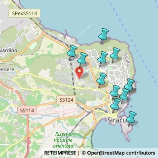 Mappa Via Mozia, 96100 Siracusa SR, Italia (2.37583)