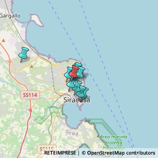 Mappa Via Grotta Santa, 96100 Siracusa SR, Italia (2.05909)