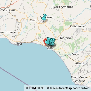 Mappa Via A. Ferraro, 93012 Gela CL, Italia (23.39333)
