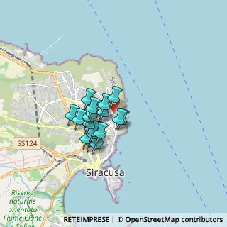 Mappa Via Basilicata, 96100 Siracusa SR, Italia (1.3275)