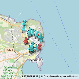 Mappa Via Lazio, 96100 Siracusa SR, Italia (1.58053)