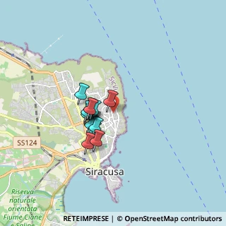Mappa Via Lazio, 96100 Siracusa SR, Italia (1.34769)