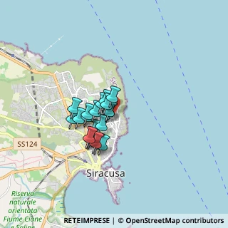 Mappa Via Lazio, 96100 Siracusa SR, Italia (1.334)