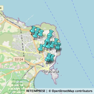 Mappa Secondo Ronco a Viale Zecchino, 96100 Siracusa SR, Italia (1.205)