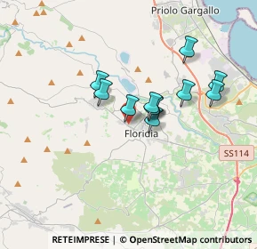 Mappa SS124, 96010 Floridia SR, Italia (2.93818)