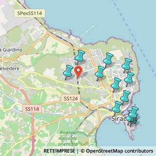 Mappa Via Gregorio Asbesta, 96100 Siracusa SR, Italia (2.73333)