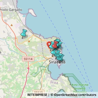 Mappa Via Comiso, 96100 Siracusa SR, Italia (2.12182)