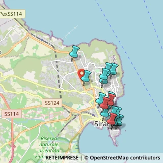 Mappa Via Comiso, 96100 Siracusa SR, Italia (2.26294)