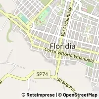 Karte Floridia
