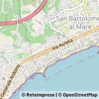Kart San Bartolomeo al Mare