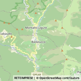 Mappa Badalucco