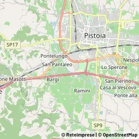 Mappa Pistoia