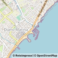 Mapa Diano Marina