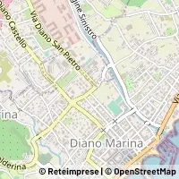 Mapa Diano Marina