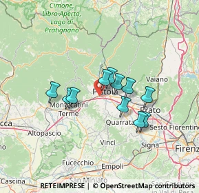 Mappa S. Pantaleo, 51100 Pistoia PT, Italia (10.43091)