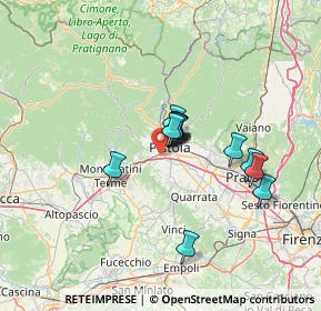 Mappa S. Pantaleo, 51100 Pistoia PT, Italia (9.58769)