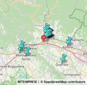 Mappa S. Pantaleo, 51100 Pistoia PT, Italia (4.82429)