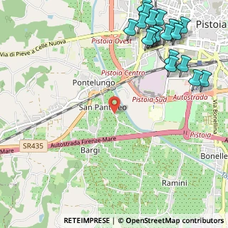 Mappa S. Pantaleo, 51100 Pistoia PT, Italia (1.5935)
