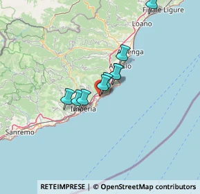 Mappa Largo Parodi, 18013 Diano Marina IM, Italia (20.39917)