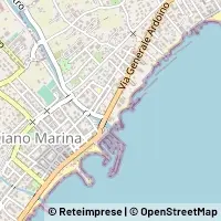 Karte Diano Marina