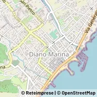 Kartta Diano Marina