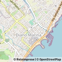 خريطة Diano Marina