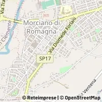 Hartă Morciano di Romagna