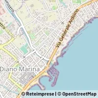 Mapa Diano Marina
