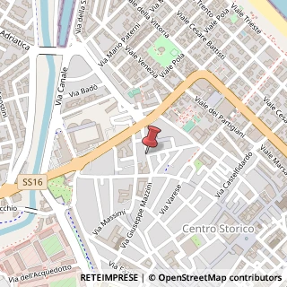 Mappa Via Camillo Benso Cavour, 11, 61121 Pesaro, Pesaro e Urbino (Marche)