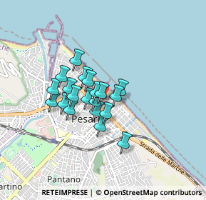 Mappa Viale della Repubblica, 61100 Pesaro PU, Italia (0.5995)