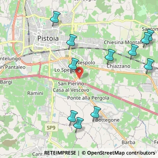 Mappa Via di Capanne di Canapale, 51100 Pistoia PT, Italia (2.77182)
