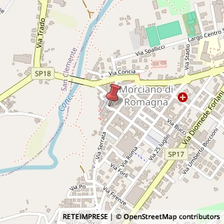 Mappa Via Aia Pasini, 28, 47833 Morciano di Romagna, Rimini (Emilia Romagna)