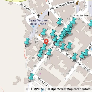Mappa Piazza Giuseppe Garibaldi, 47833 Morciano di Romagna RN, Italia (0.05769)