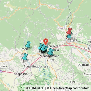 Mappa Loc, 51016 Montecatini Terme PT, Italia (5.29357)