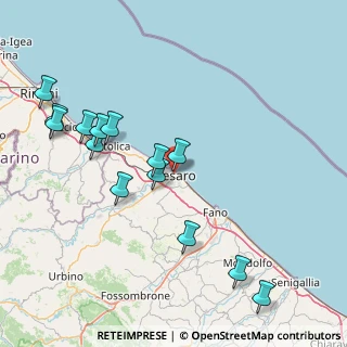 Mappa Piazzale Primo Maggio, 61121 Pesaro PU, Italia (17.94071)