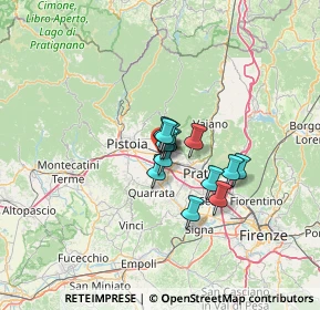 Mappa Via Lucca, 51031 Agliana PT, Italia (7.49923)