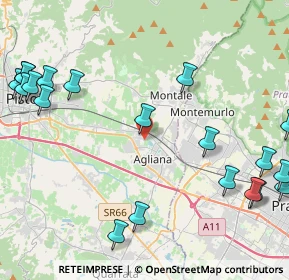 Mappa Via Lucca, 51031 Agliana PT, Italia (6.0675)