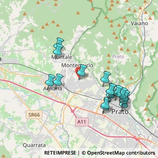 Mappa Via Roma, 59013 Montemurlo PO, Italia (4.09938)
