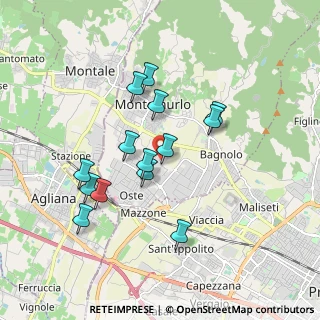 Mappa Via Roma, 59013 Montemurlo PO, Italia (1.66429)