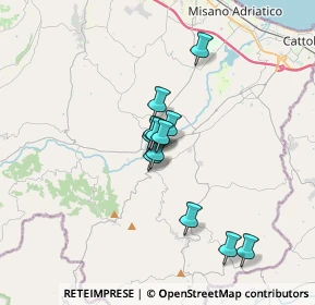 Mappa Via Ca' Fabbro, 47833 Morciano di Romagna RN, Italia (2.38417)