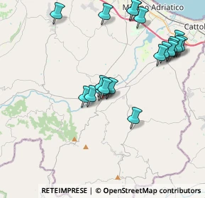 Mappa Via Ca' Fabbro, 47833 Morciano di Romagna RN, Italia (4.3075)