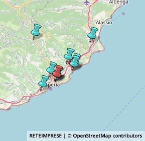 Mappa Via Generale Arduino, 18013 Diano Marina IM, Italia (4.72364)