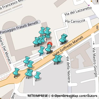 Mappa Viale Goffredo Mameli, 61121 Pesaro PU, Italia (0.02692)
