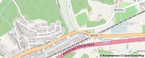 Mappa Serravalle Pistoiese