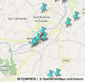 Mappa Via dei Platani, 47833 Morciano di Romagna RN, Italia (2.53857)