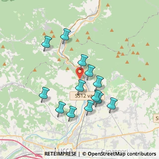 Mappa Via Aquilea Ang.Ludovica, 55100 Lucca LU, Italia (3.51769)